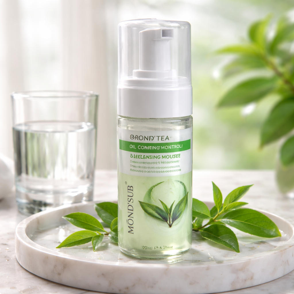 MOND’SUB Green Tea Oil Control Cleansing Mousse (120 ml)