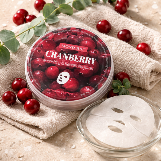 MOND’SUB Cranberry Nourishing & Revitalizing Mask – 7er Pack