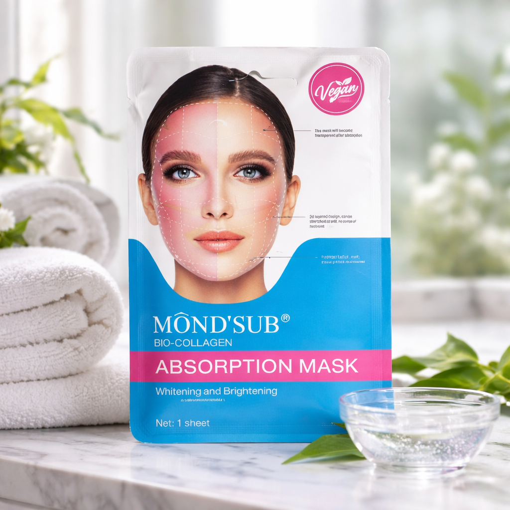 MOND’SUB Bio-Collagen Absorption Mask – Whitening & Brightening