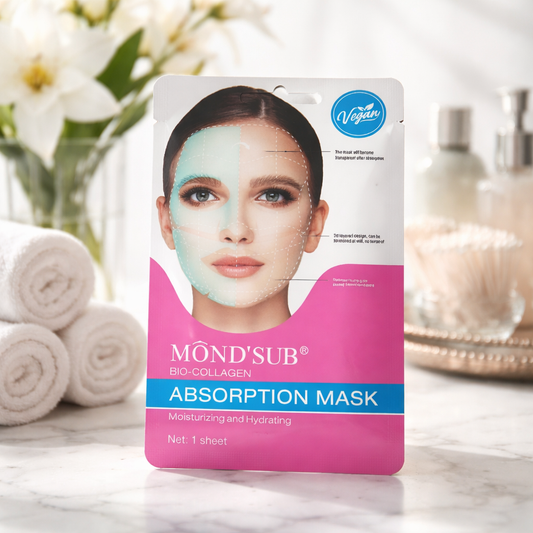 MOND’SUB Bio-Collagen Absorption Mask – Moisturizing & Hydrating